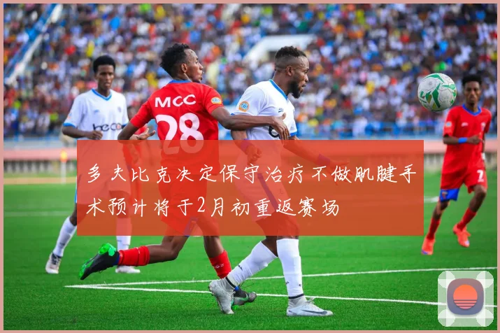 多夫比克决定保守治疗不做肌腱手术预计将于2月初重返赛场